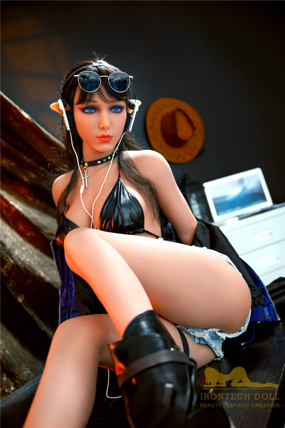 167cm Asian TPE Elf Sex Doll Scarlet Irontech Doll