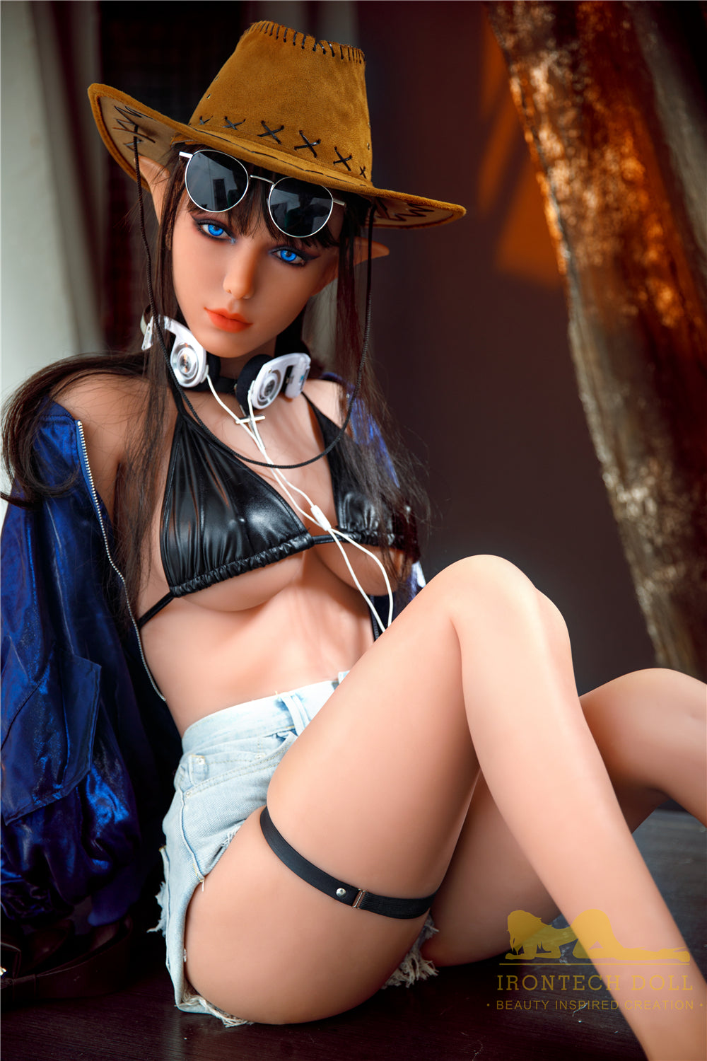 167cm Asian TPE Elf Sex Doll Scarlet Irontech Doll