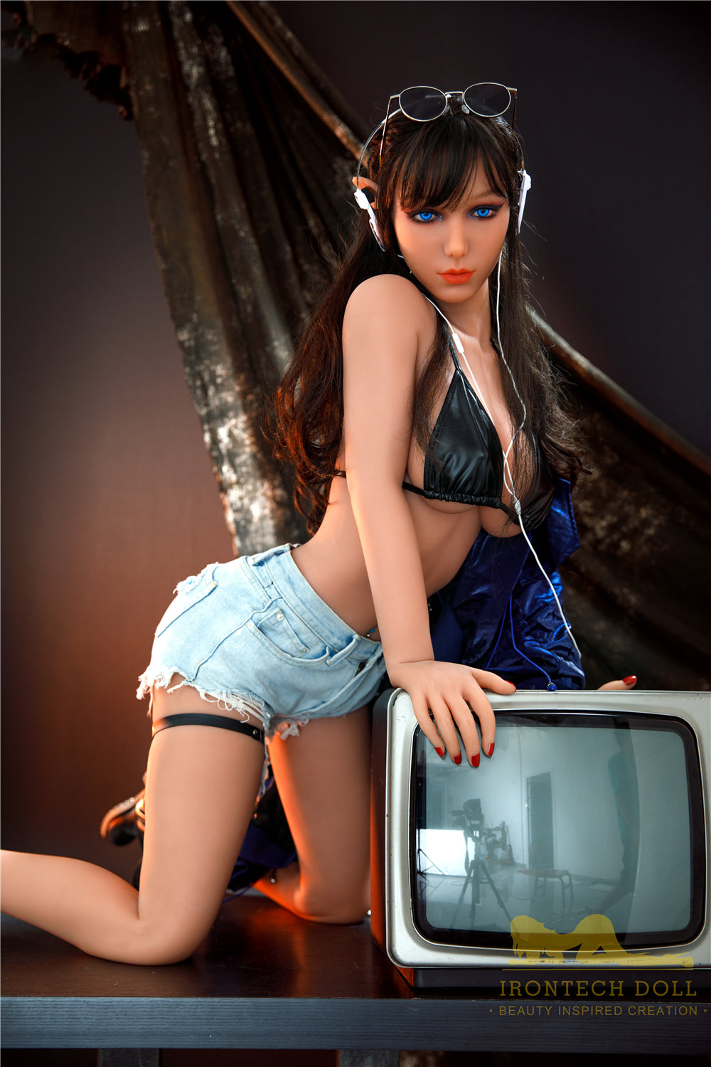167cm Asian TPE Elf Sex Doll Scarlet Irontech Doll