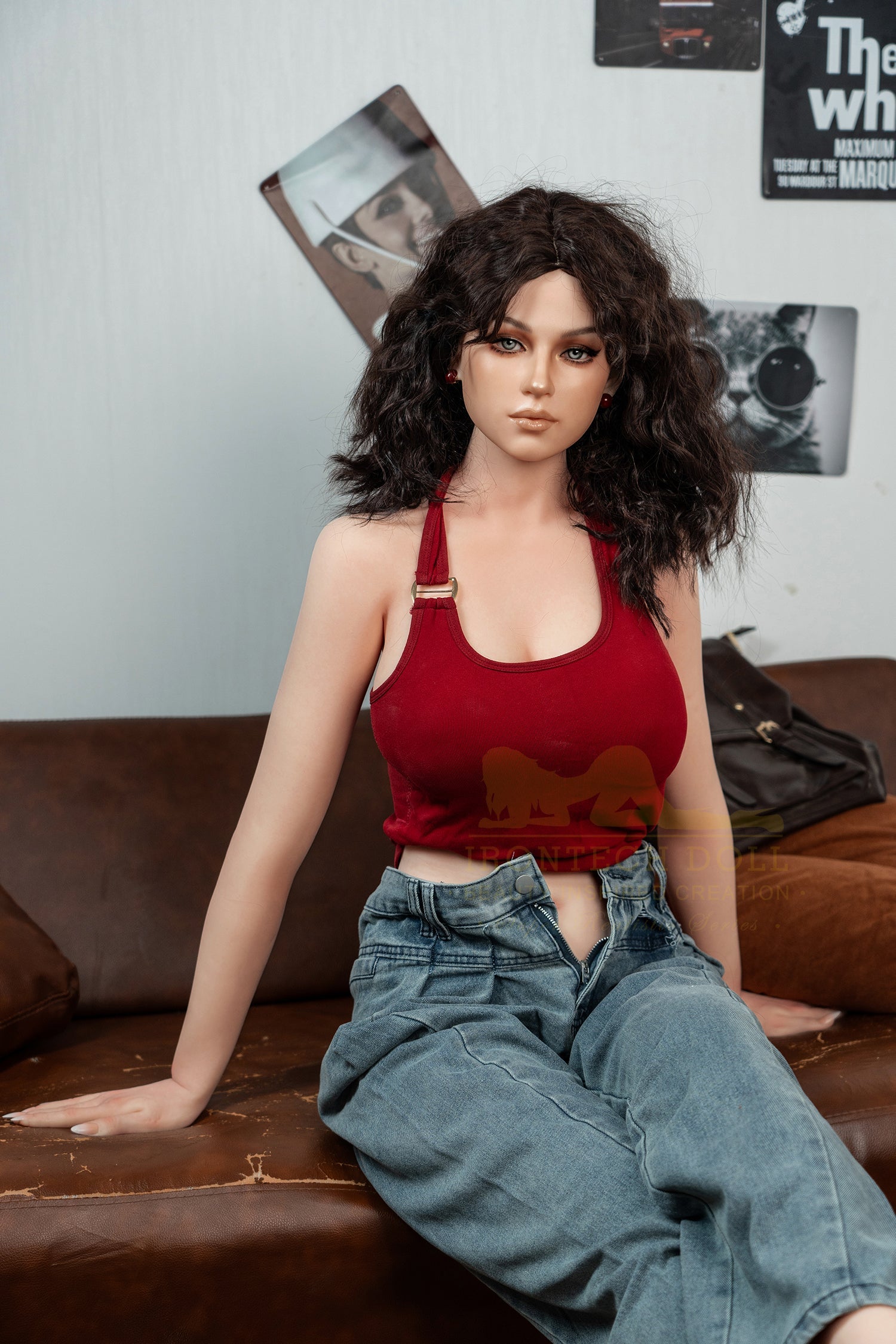 Sexy Irontech Sex Doll Silicone 166cm S38 Flora