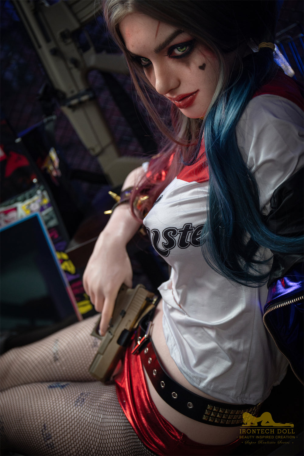 Silicone Sex Doll 166cm Minus S27 Ivy Harley Quinn Anime