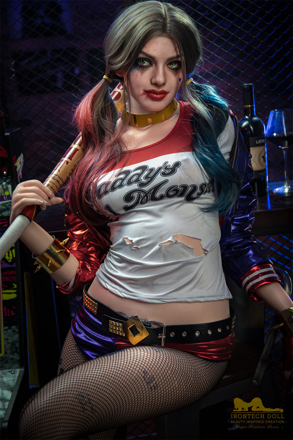 Silicone Sex Doll 166cm Minus S27 Ivy Harley Quinn Anime