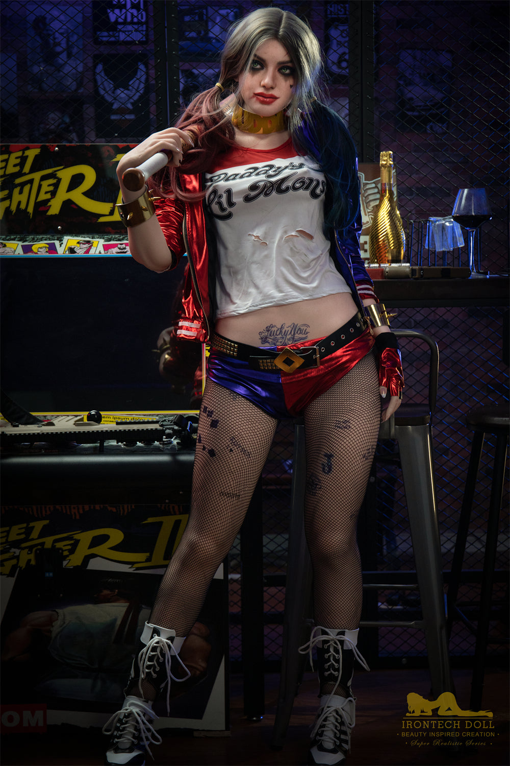 Silicone Sex Doll 166cm Minus S27 Ivy Harley Quinn Anime