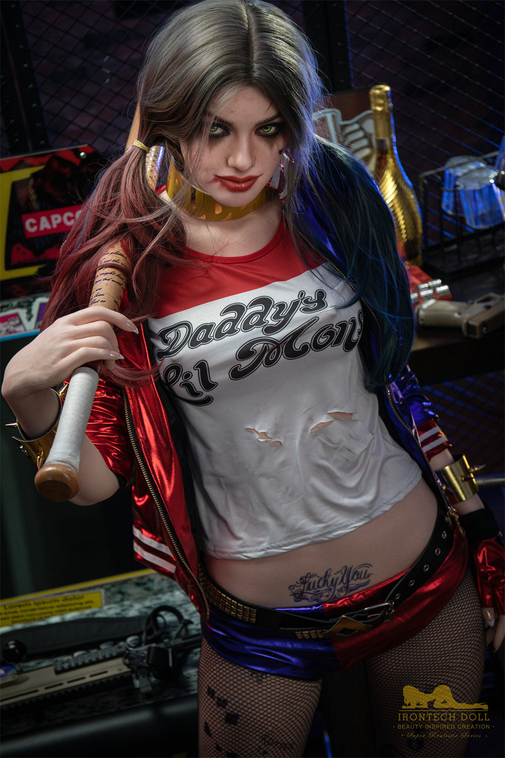 Silicone Sex Doll 166cm Minus S27 Ivy Harley Quinn Anime