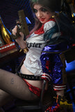 Silicone Sex Doll 166cm Minus S27 Ivy Harley Quinn Anime