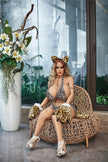 Leopard Girl Mia 140cm TPE Material Sex Doll