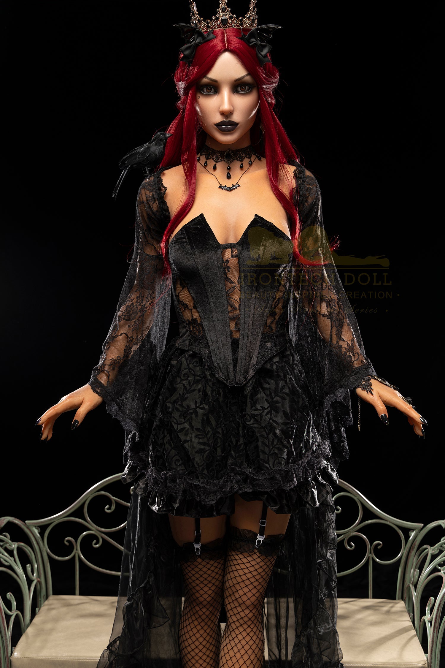 Red Hair Gothic Sex Doll 169cm S47 Gia