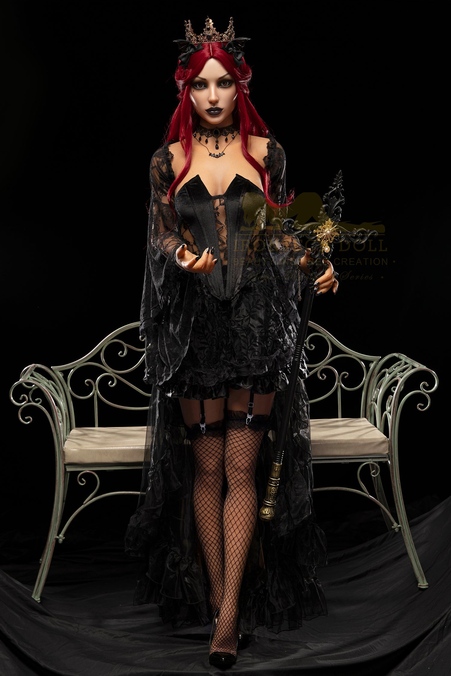 Red Hair Gothic Sex Doll 169cm S47 Gia