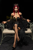 Red Hair Gothic Sex Doll 169cm S47 Gia