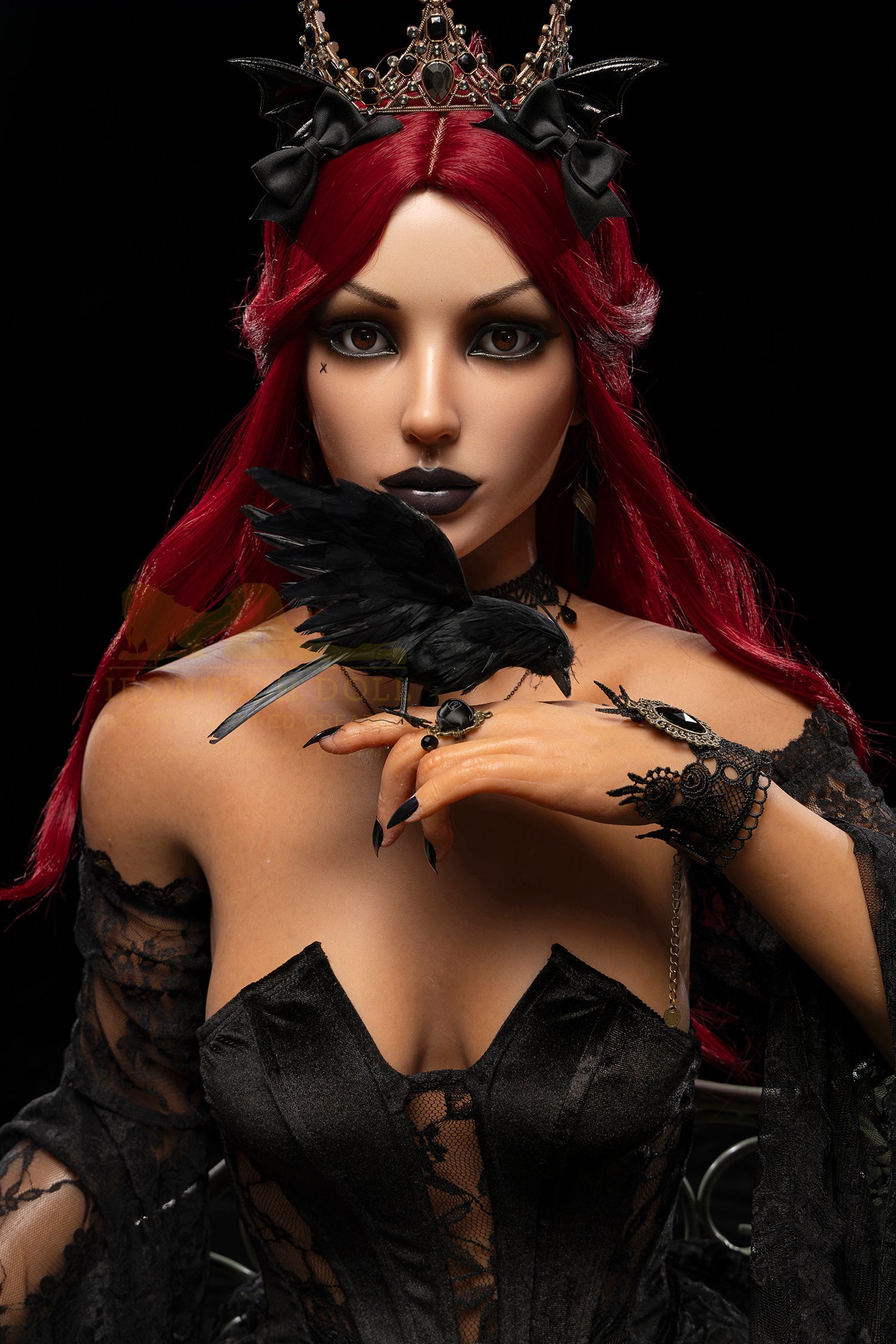 Red Hair Gothic Sex Doll 169cm S47 Gia