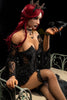 Red Hair Gothic Sex Doll 169cm S47 Gia