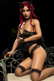 Red Hair Gothic Sex Doll 169cm S47 Gia