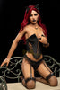 Red Hair Gothic Sex Doll 169cm S47 Gia
