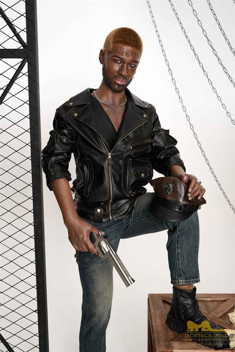 Irontech Doll männliche Sex Doll Kwame