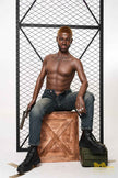 Irontech Doll männliche Sex Doll Kwame