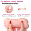 3 IN 1 Deep Throat Artificial Real Pussy Oral, Male Masturbator Blowjob Sex Toy Realistic Vagina