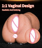 3 IN 1 Deep Throat Artificial Real Pussy Oral, Male Masturbator Blowjob Sex Toy Realistic Vagina