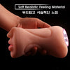 3 IN 1 Deep Throat Artificial Real Pussy Oral, Male Masturbator Blowjob Sex Toy Realistic Vagina