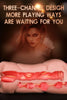 3 IN 1 Deep Throat Artificial Real Pussy Oral, Male Masturbator Blowjob Sex Toy Realistic Vagina