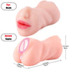 3 IN 1 Deep Throat Artificial Real Pussy Oral, Male Masturbator Blowjob Sex Toy Realistic Vagina
