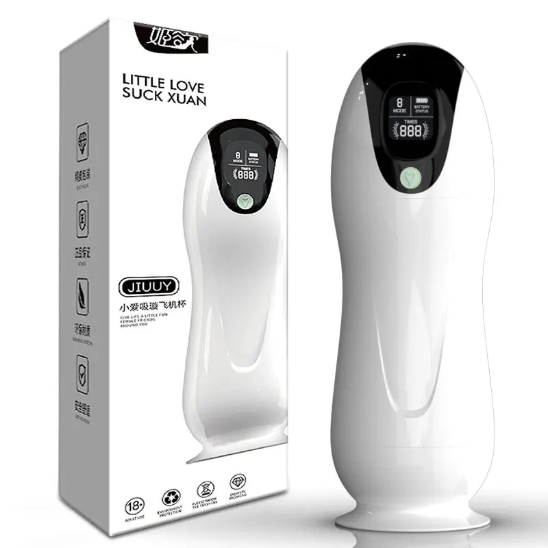 Automatic Sucking Telescopic Intelligent Sound & Heating Simulation Male masturbator, Best Mens Sex Toys