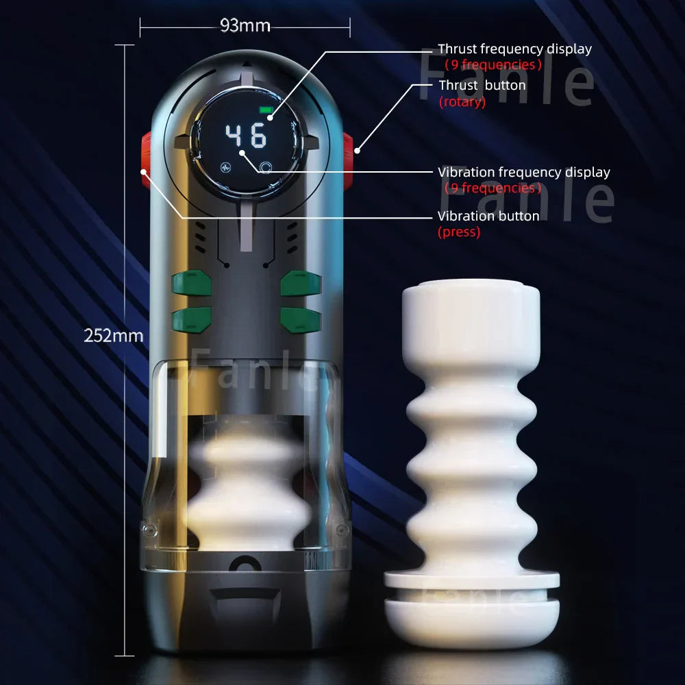 Automatic Suck Heating Blowjob Machine, Intelligent Male Sex Toys